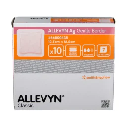 ALLEVYN AG GENTLE 5% SULFA PLATA 12.5X12.5 (66800438)